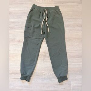 Figs Olive Drawstring Scrub Pant